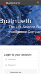 Mobile Screenshot of biointelli.com